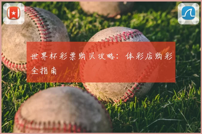 世界杯彩票购买攻略:体彩店购彩全指南